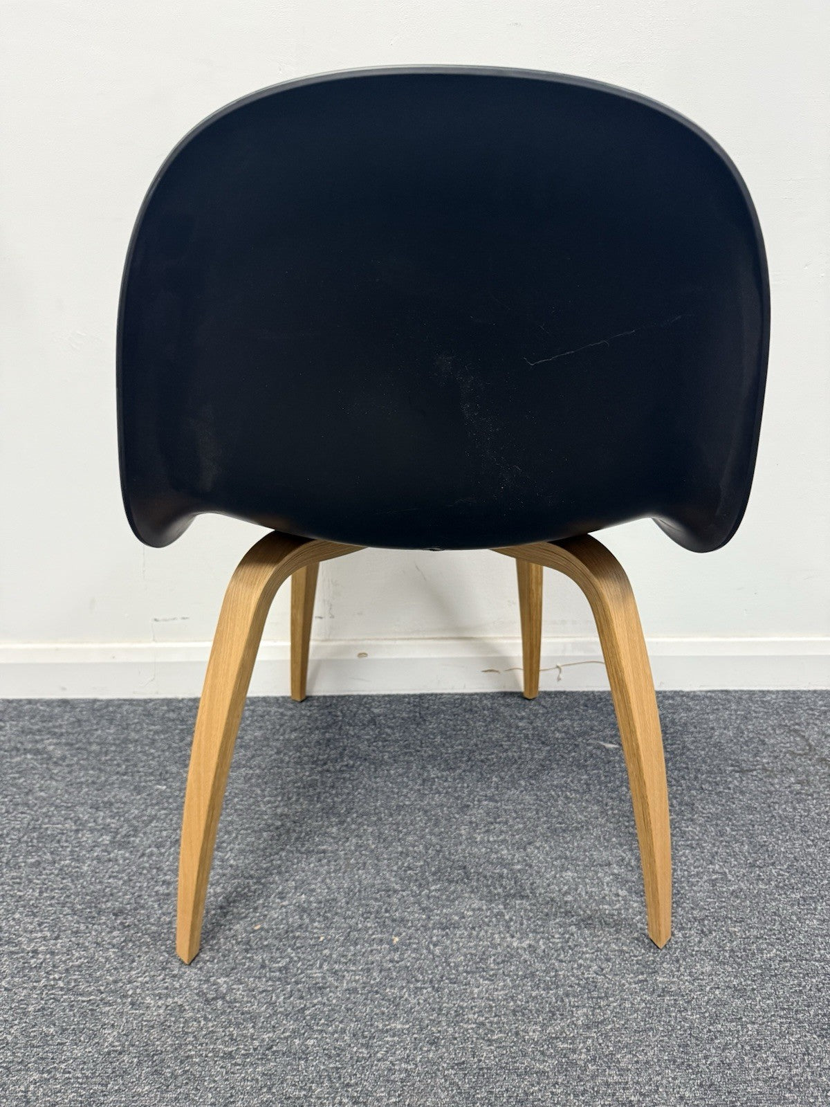 Gubi 3d Dining Chair Set of 6 Dining Chairs with Wooden Legs Cancelled Order