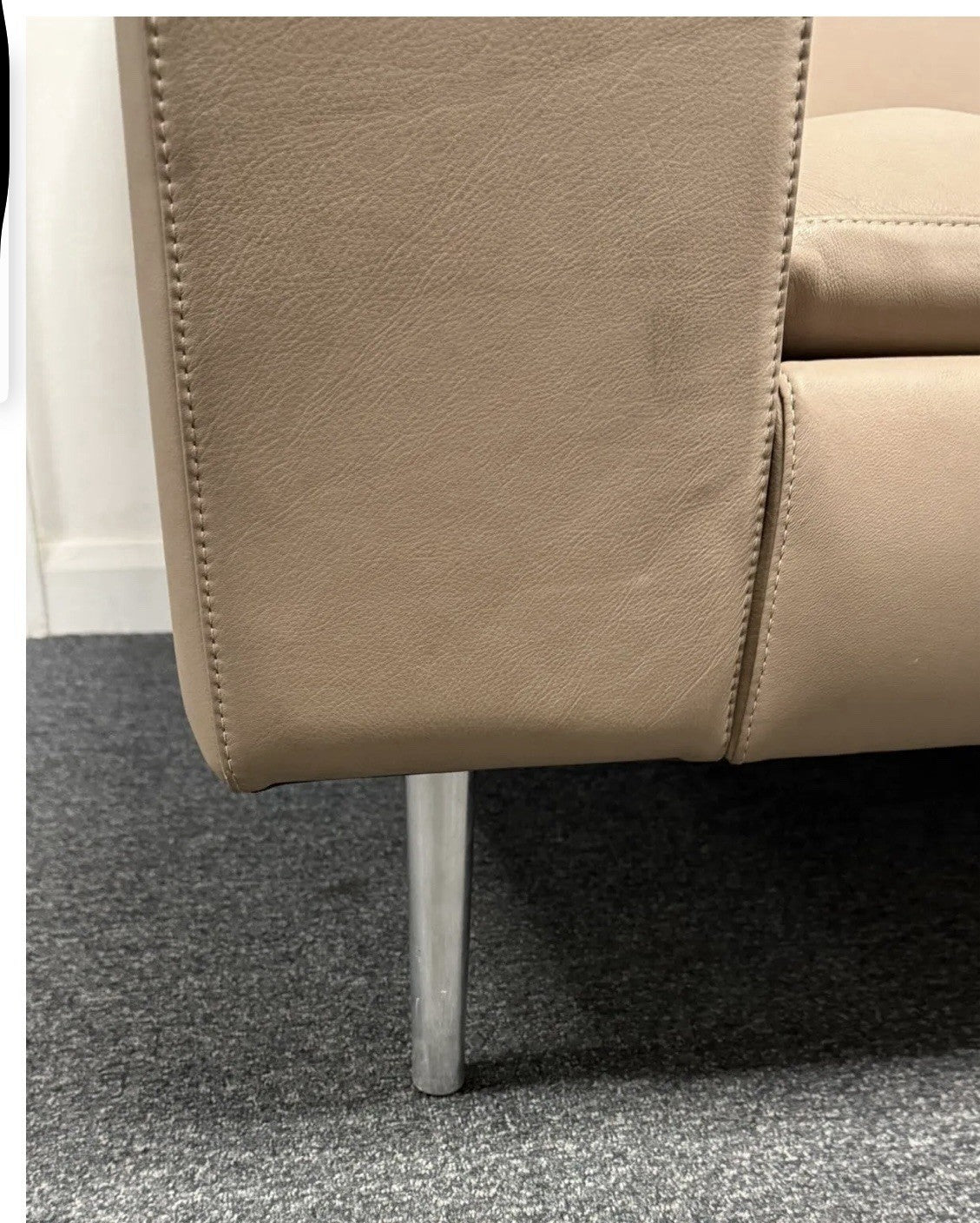 Boss design Fairfax Two Seater SofaFinished in high quality Mocha leather