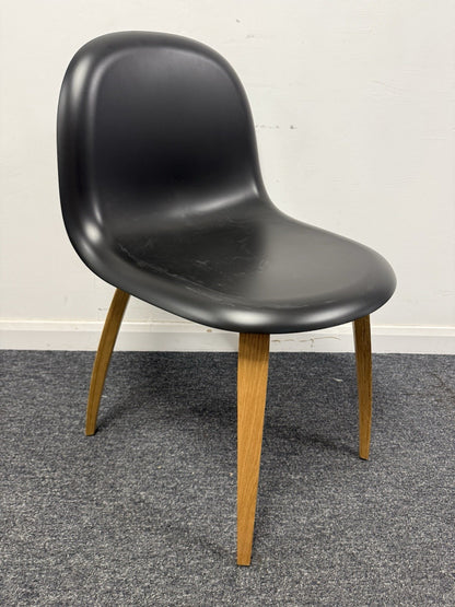 Gubi 3d Dining Chair Set of 6 Dining Chairs with Wooden Legs Cancelled Order