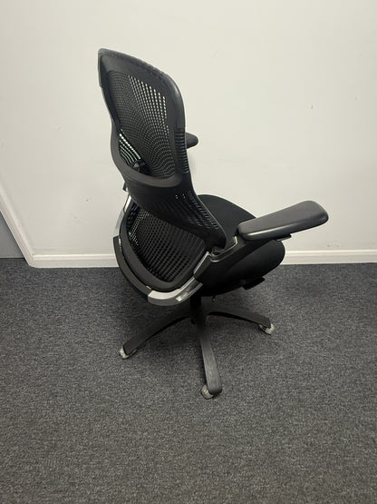 Knoll Generation Executive Ergonomic Task Chair – Black – Premium Office Seating