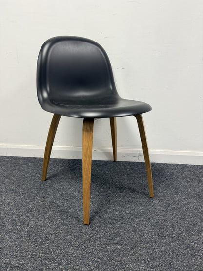 Gubi 3d Dining Chair Set of 6 Dining Chairs with Wooden Legs Cancelled Order
