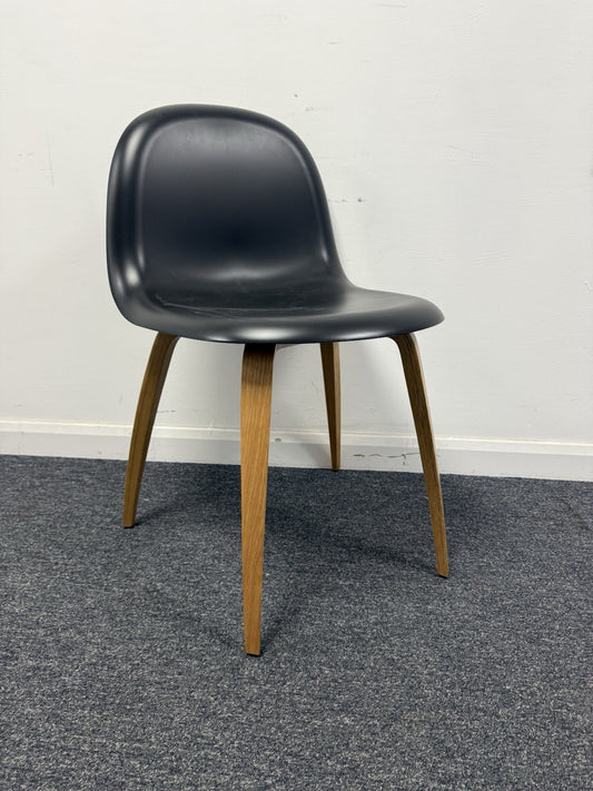 Gubi 3d Dining Chair Set of 6 Dining Chairs with Wooden Legs Cancelled Order