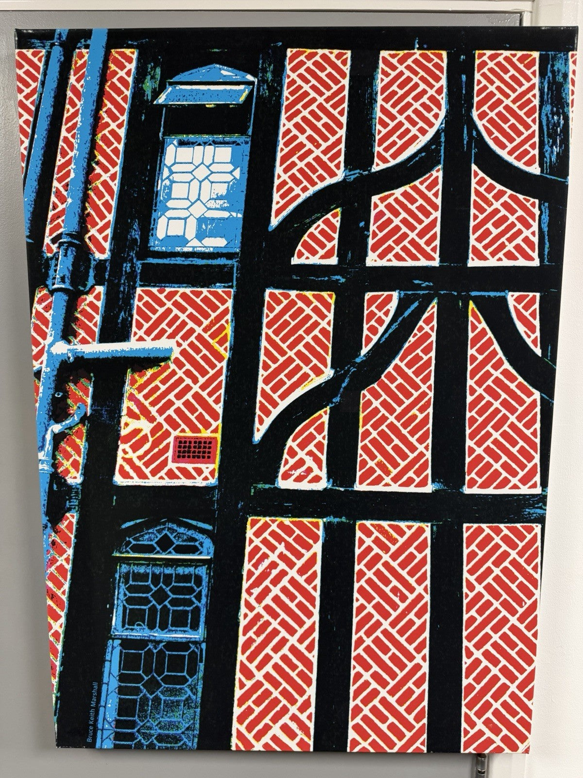 Bruce Keith Marshall Canvas Collection x15 British Landmark Pop Art Wall Art
