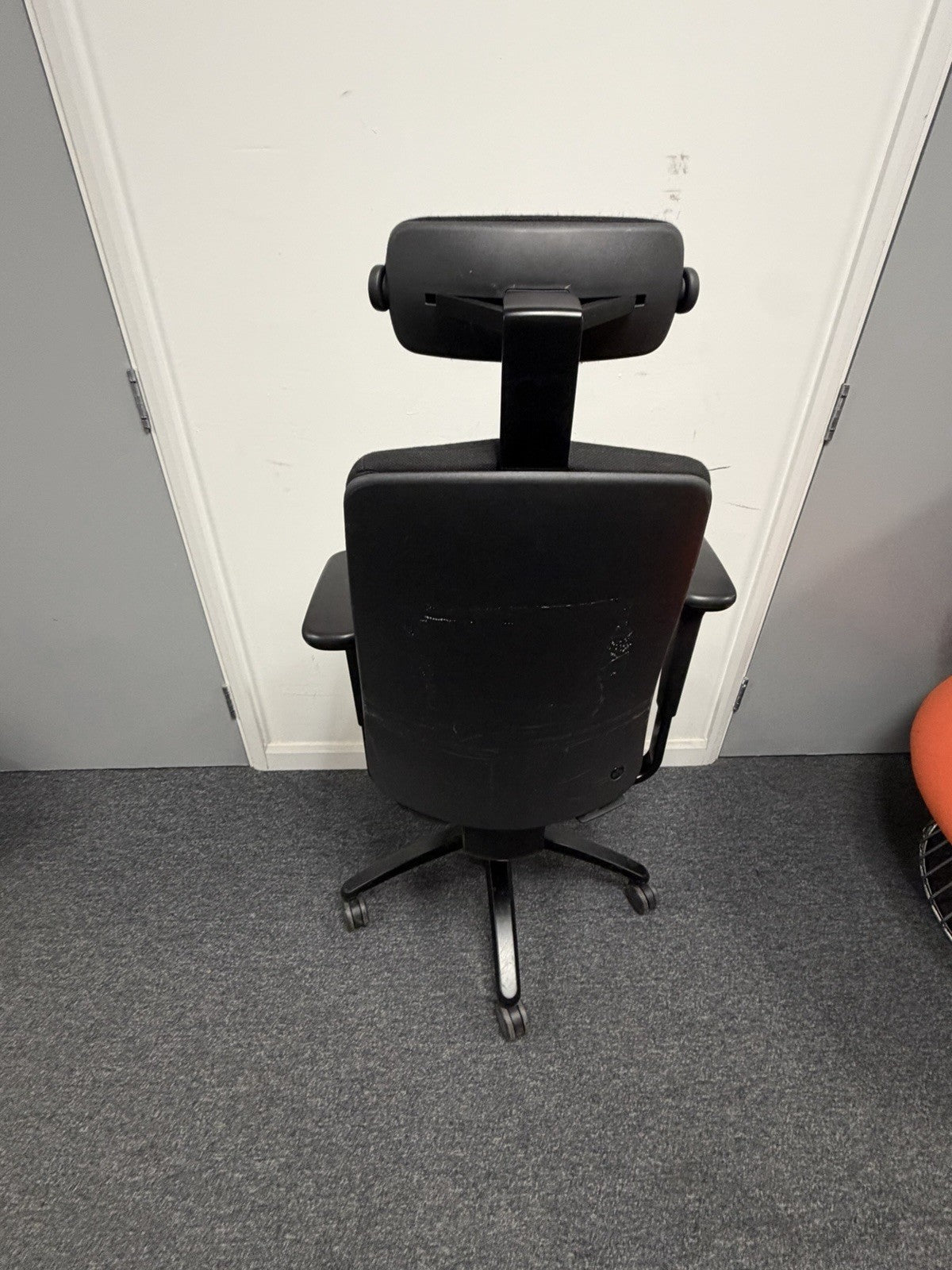 RH Logic 220 Ergo Office Chair Headrest Coccyx Seat Fully Adjustable Chair Black
