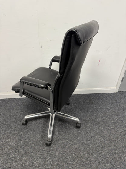 Boss Design Delphi High Back Leather Executive Chair – Premium Executive Seating