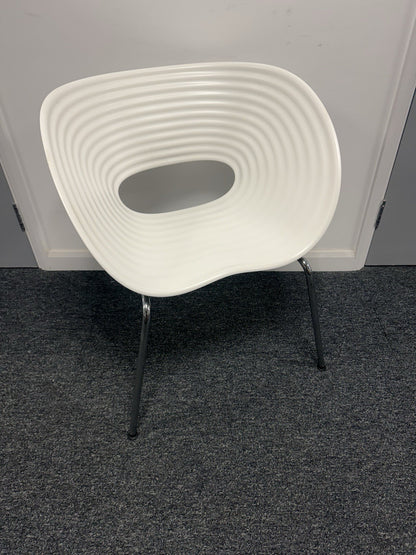 Vitra Tom Vac Chair by Ron Arad – White – Original Designer Chair