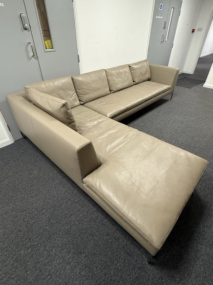 B & B Italia Charles Sofa L ShapeA celebrated design by Antonio Citterio