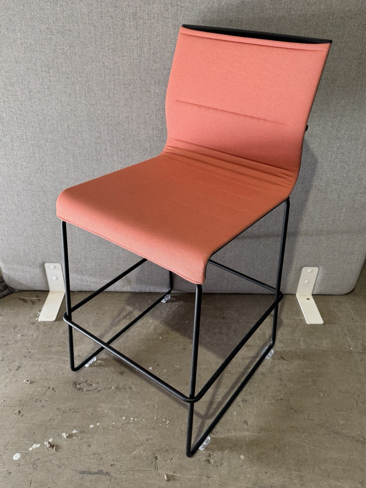 Designer ICF Stick STK Stool – Antique Pink Melange – Contemporary Seat