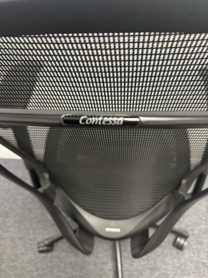 ⭐️ Okamura Contessa Ergonomic Office Chair – Black Mesh – Excellent Condition ⭐️
