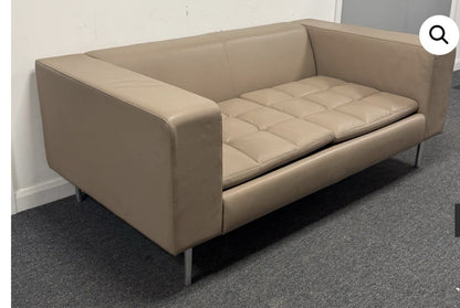 Boss design Fairfax Two Seater SofaFinished in high quality Mocha leather