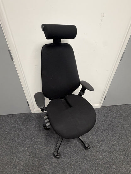 RH400 Ergo Chair with Coccyx Support Comfortable, Adjustable Excellent Condition