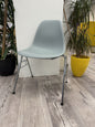 Eames Plastic Side Chair DSS in Ice Grey 