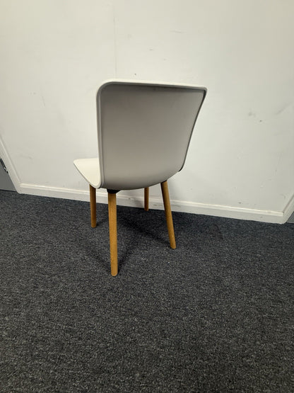 Vitra Hal Dining Chair 2019 In Warm Grey In Excellent Condition Free Delivery