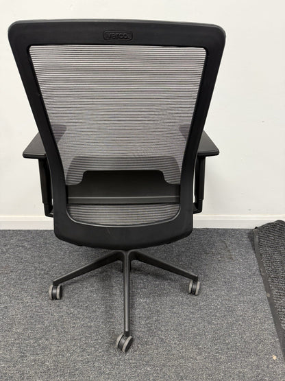 Verco Max 1_AA Hi Back Task Chair With Height Adjustable Arms