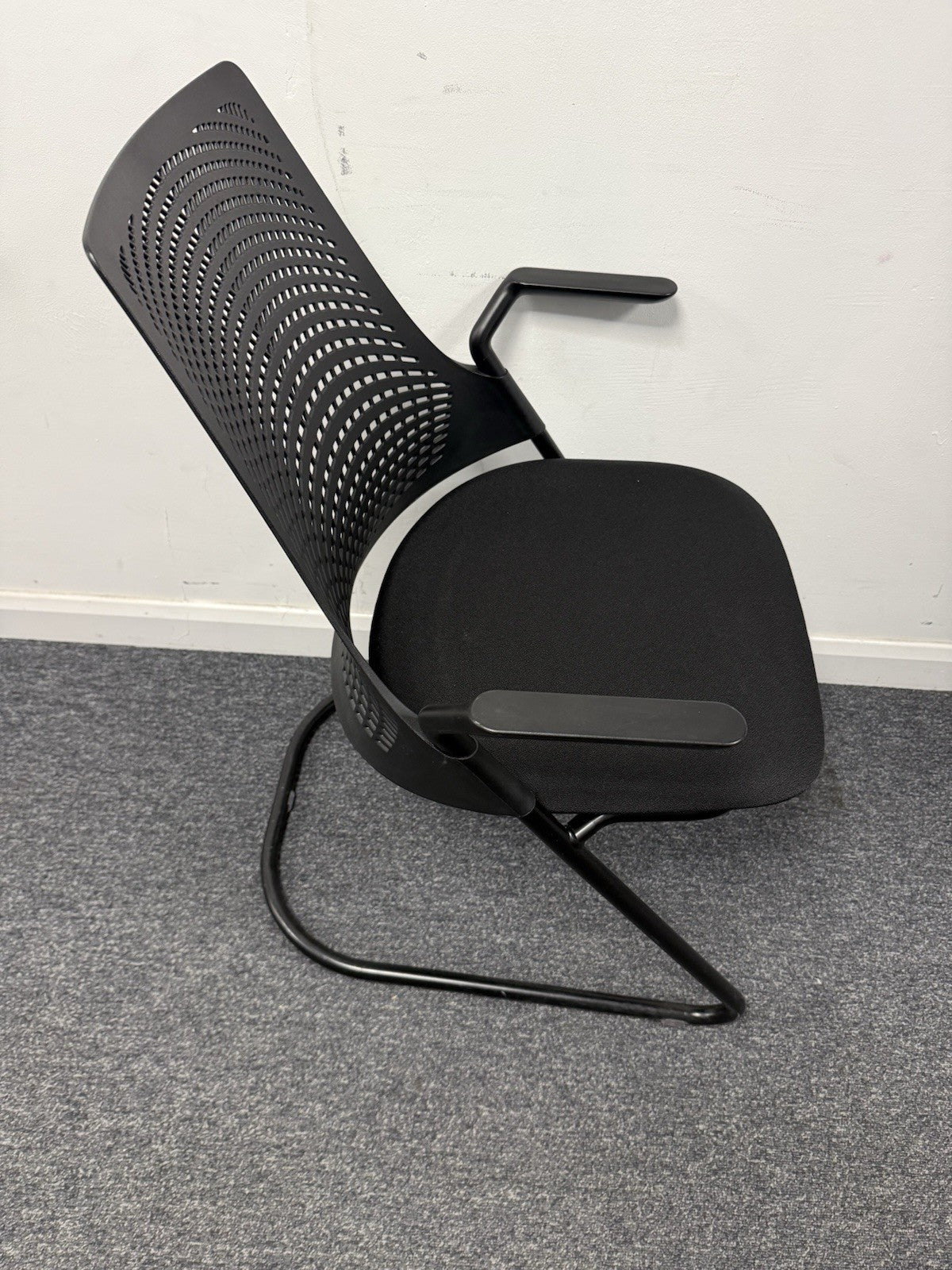Herman Miller SAYL Cantilever Conference Chair Black Edition Designer Seating