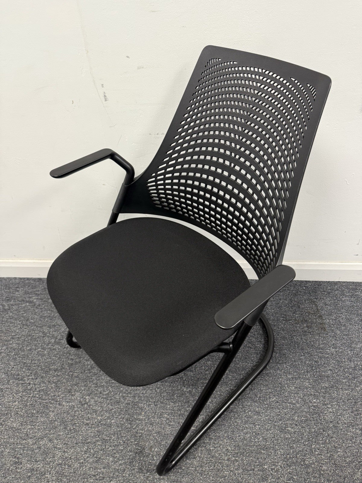 Herman Miller SAYL Cantilever Conference Chair Black Edition Designer Seating
