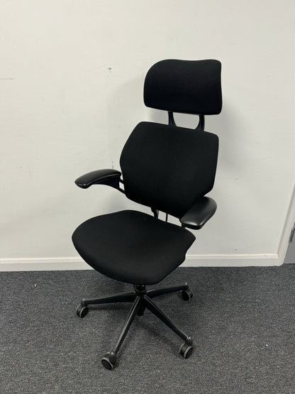 Humanscale Freedom High Back Executive Ergonomic Task Chair with headrest  