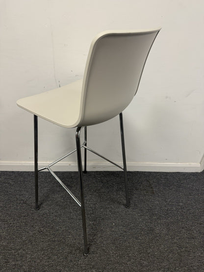 Vitra Hal Bar Stool In Warm Grey 2019 Excellent Condition Free Delivery