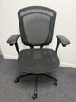 ⭐️ Okamura Contessa Ergonomic Office Chair – Black Mesh – Excellent Condition ⭐️