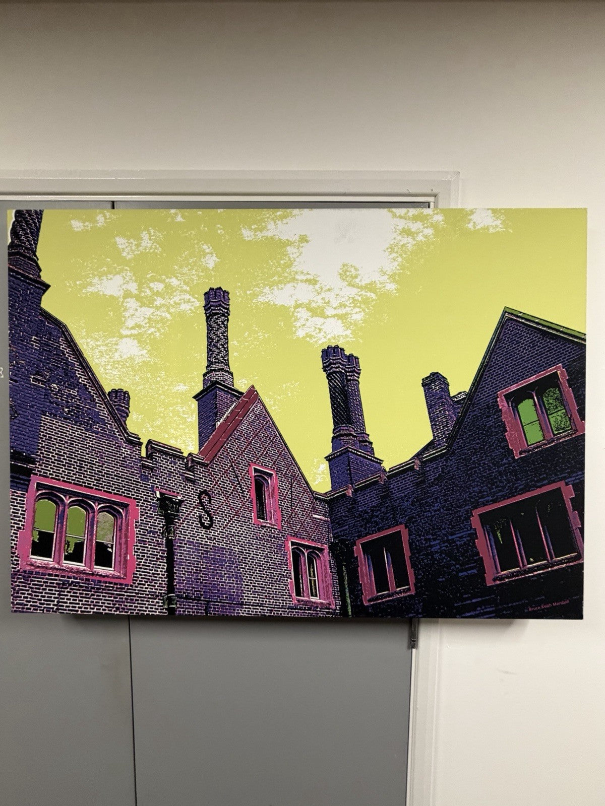 Bruce Keith Marshall Canvas Collection x15 British Landmark Pop Art Wall Art