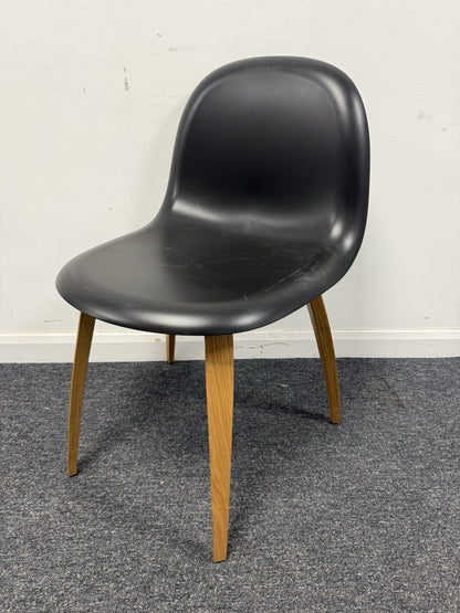 Gubi 3d Dining Chair Set of 6 Dining Chairs with Wooden Legs Cancelled Order