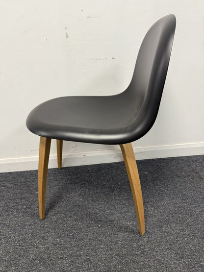 Gubi 3d Dining Chair Set of 6 Dining Chairs with Wooden Legs Cancelled Order