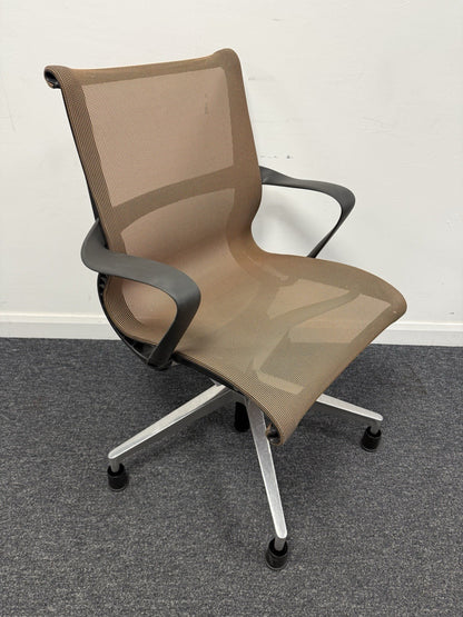 Herman Miller Setu Executive Task Chair in Hot Copper (Canyon)
