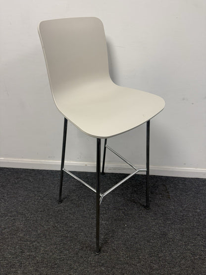 Vitra Hal Bar Stool In Warm Grey 2019 Excellent Condition Free Delivery