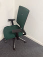Elite i-Sit Green Ergonomic Office Task Chair | Adjustable Arms | Swivel