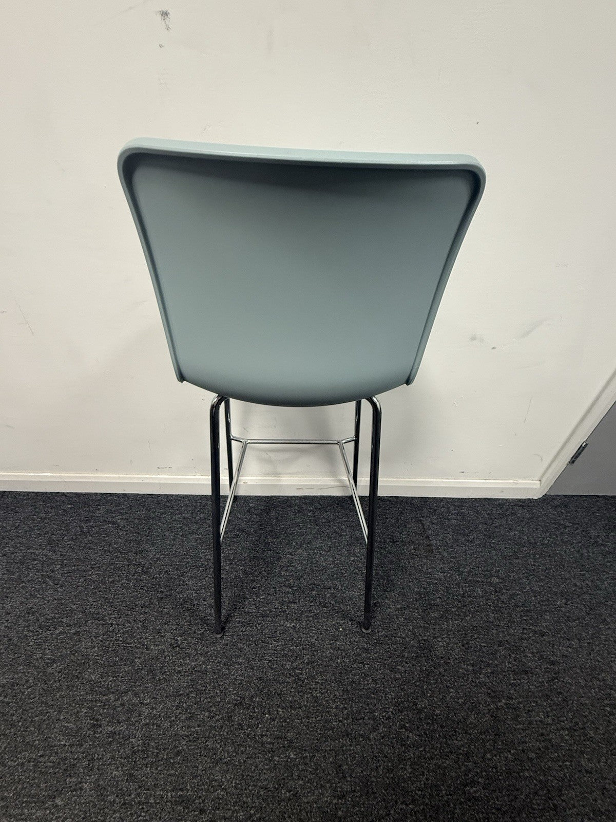 Vitra Hal Bar Stool In Ice Grey 2019 Excellent Condition