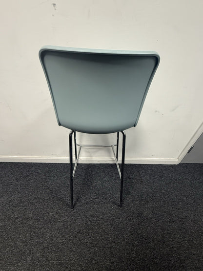 Vitra Hal Bar Stool In Ice Grey 2019 Excellent Condition