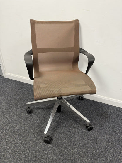 Herman Miller Setu Executive Task Chair in Hot Copper (Canyon)