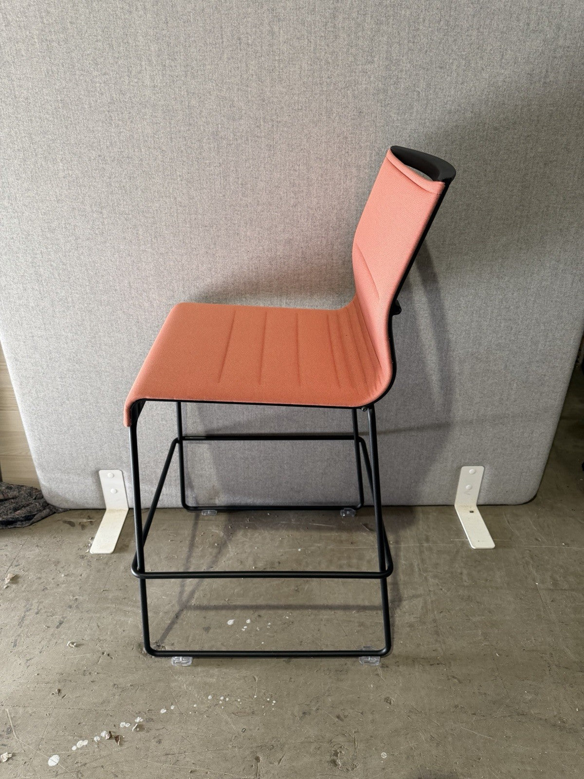 Designer ICF Stick STK Stool – Antique Pink Melange – Contemporary Seat