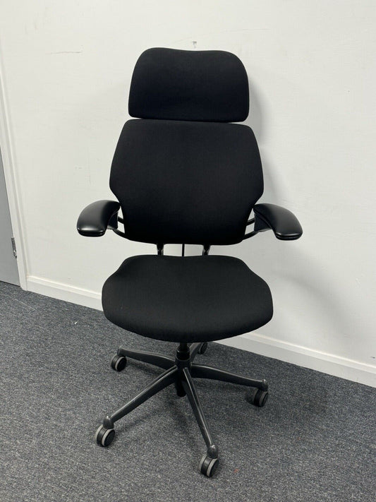 Humanscale Freedom High Back Executive Ergonomic Task Chair with headrest  