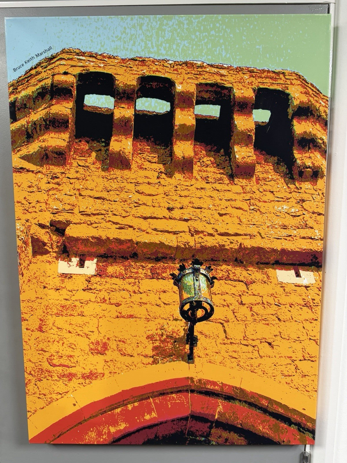 Bruce Keith Marshall Canvas Collection x15 British Landmark Pop Art Wall Art