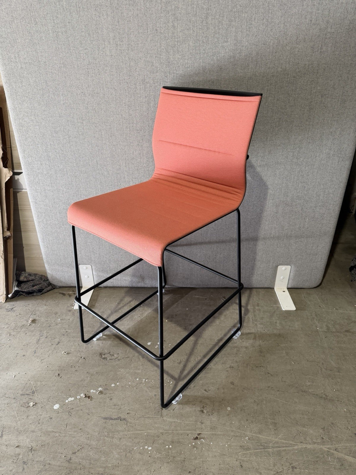 Designer ICF Stick STK Stool – Antique Pink Melange – Contemporary Seat