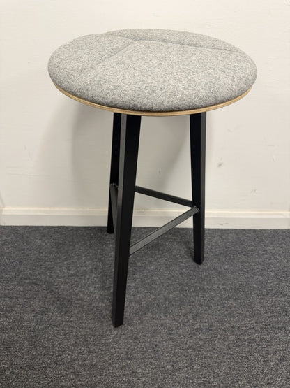 Frovi Relic High Stool Modern Designer Bar Stool Grey/Orange