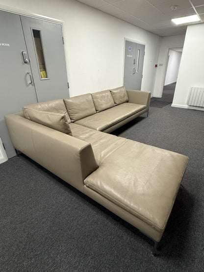 B & B Italia Charles Sofa L ShapeA celebrated design by Antonio Citterio