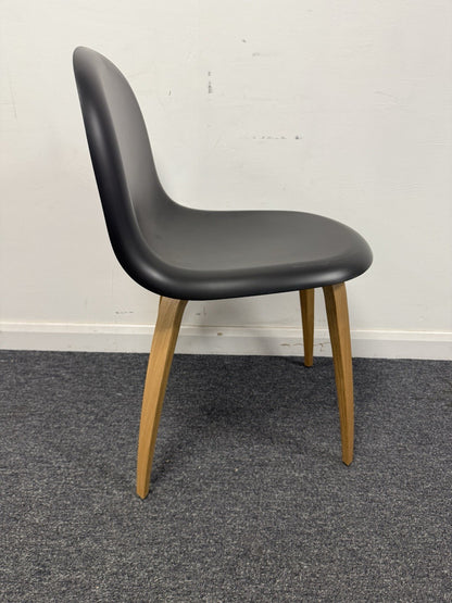 Gubi 3d Dining Chair Set of 6 Dining Chairs with Wooden Legs Cancelled Order