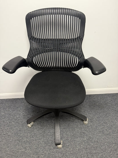 Knoll Generation Executive Ergonomic Task Chair – Black – Premium Office Seating