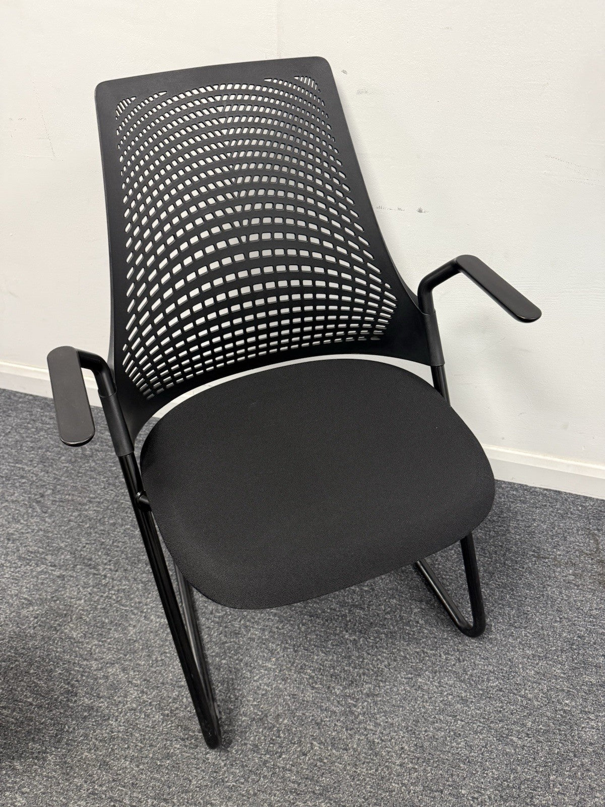 Herman Miller SAYL Cantilever Conference Chair Black Edition Designer Seating
