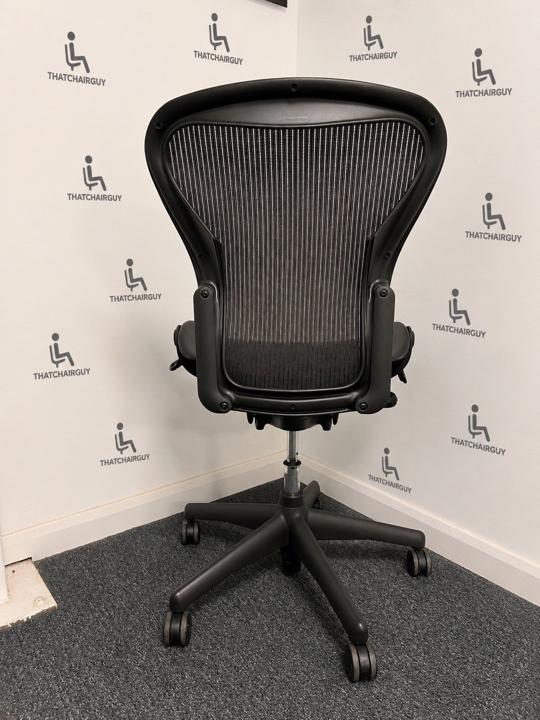 Herman Miller Aeron Classic Size B – Rear Tilt Model – Armless