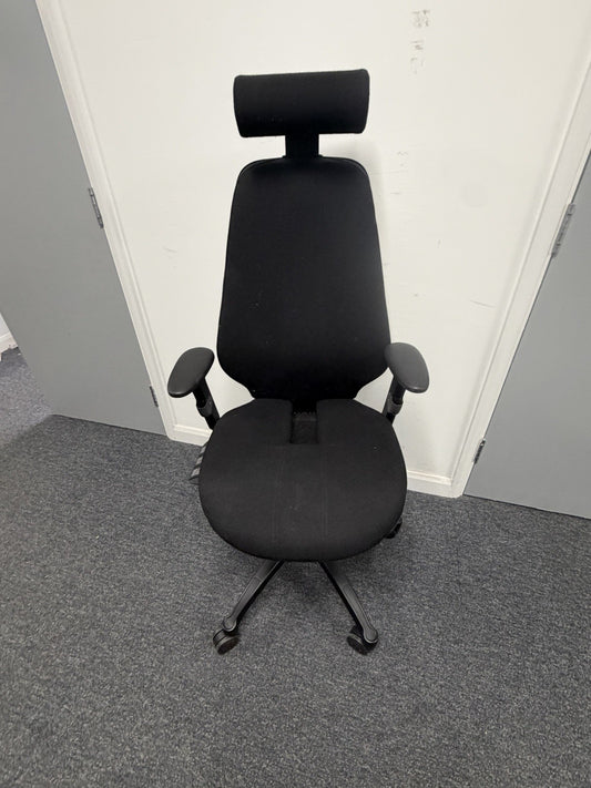 RH400 Ergo Chair with Coccyx Support Comfortable, Adjustable Excellent Condition